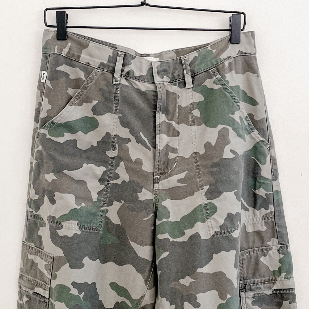 Citizens of Humanity Marcelle Low Slung Easy Cargo in Camo 28 - Picture 6 of 11